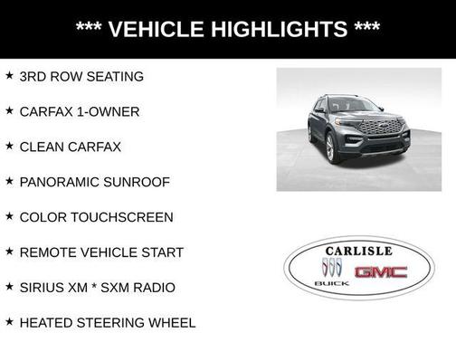 2021 Ford Explorer Platinum