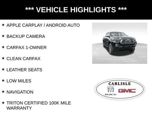 2022 Toyota Tacoma Limited