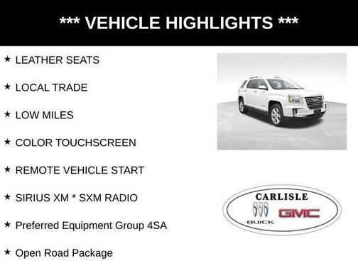 2017 GMC Terrain SLT