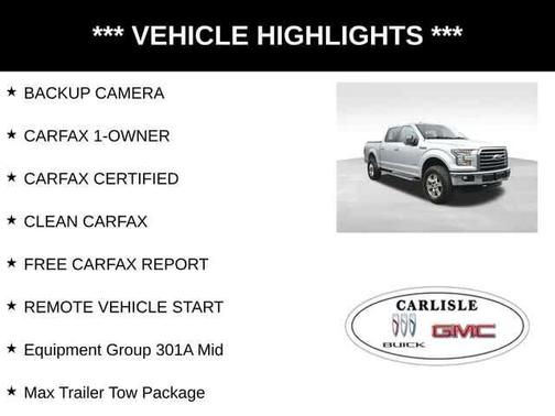 2015 Ford F-150 XLT