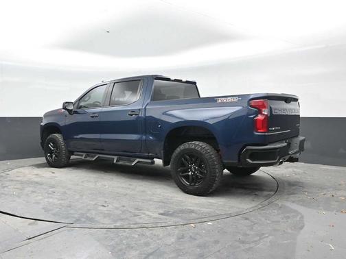 Northsky Blue Metallic 2021 Chevrolet Silverado 1500 Custom Trail Boss