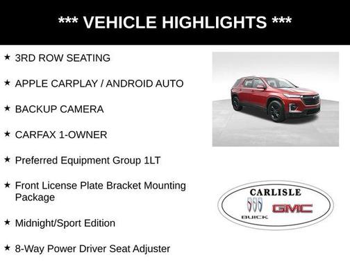2023 Chevrolet Traverse LT Cloth