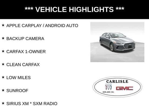 2018 Hyundai ELANTRA SEL
