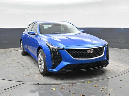 Coastal Blue Metallic 2026 Cadillac CT5 Premium Luxury AWD
