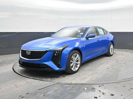 Coastal Blue Metallic 2026 Cadillac CT5 Premium Luxury AWD