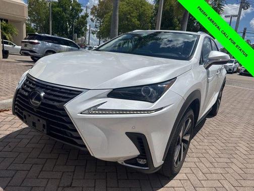 White 2020 Lexus NX 300h Base