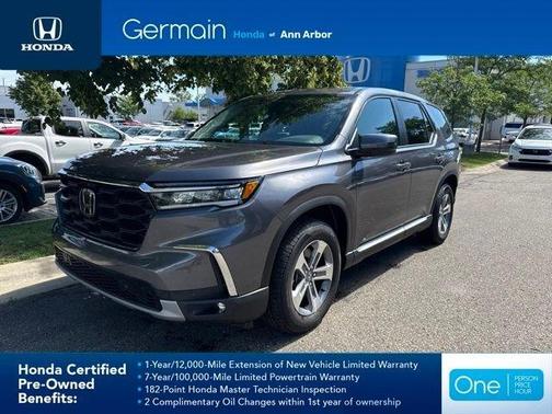 Gray 2025 Honda Pilot EX-L