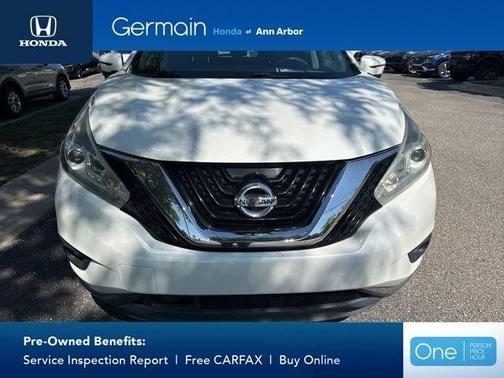 Pearl White 2016 Nissan Murano Platinum