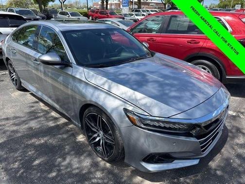 Silver 2021 Honda Accord Touring 2.0T