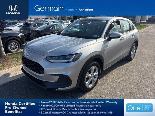 Silver 2023 Honda HR-V LX