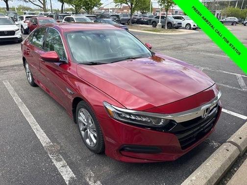 Red 2019 Honda Accord LX