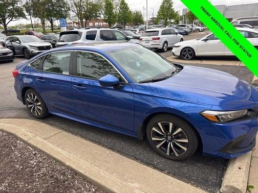 Blue 2023 Honda Civic EX