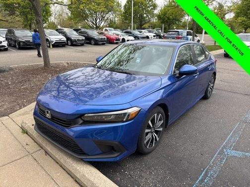 Blue 2023 Honda Civic EX