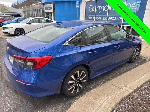 Blue 2023 Honda Civic EX