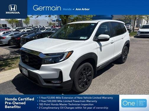 White 2022 Honda Passport EX-L