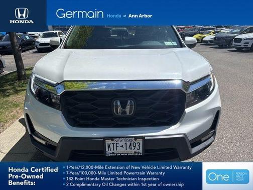 White 2022 Honda Passport EX-L