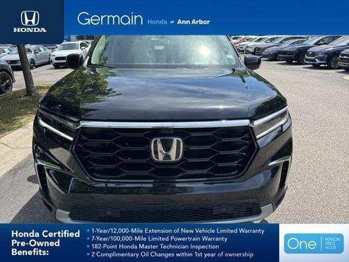 Black 2024 Honda Pilot Elite