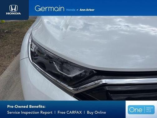 White 2020 Honda CR-V EX