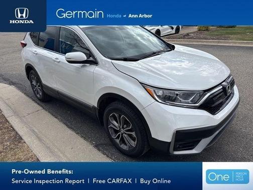 White 2020 Honda CR-V EX