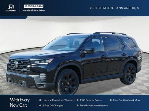 Black 2026 Honda Pilot Black Edition