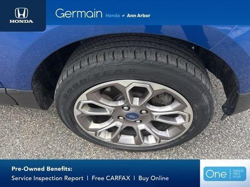 Blue 2018 Ford EcoSport Titanium