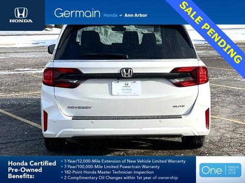 2025 Honda Odyssey Elite