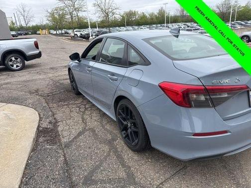 Gray 2022 Honda Civic Sport