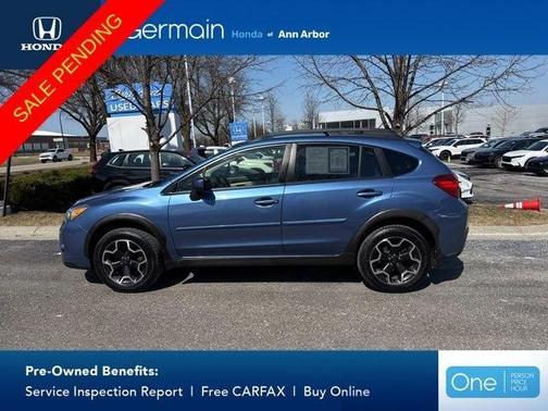 Quartz Blue Pearl 2015 Subaru XV Crosstrek 2.0i Premium