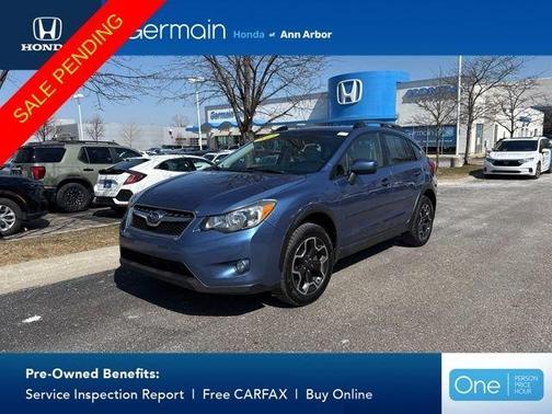 Quartz Blue Pearl 2015 Subaru XV Crosstrek 2.0i Premium
