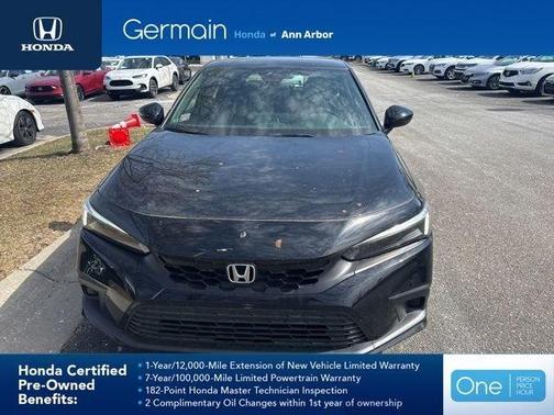 Black 2023 Honda Civic Sport