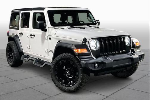 Bright White Clearcoat 2021 Jeep Wrangler Unlimited Sport