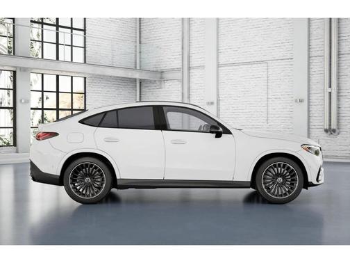 Polar White 2026 Mercedes-Benz GLC 300 4MATIC Coupe