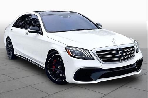 designo Diamond White 2020 Mercedes-Benz AMG S 63 4MATIC