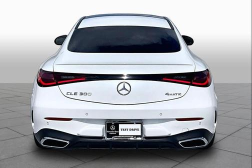 MANUFAKTUR Moonlight White Metallic 2024 Mercedes-Benz CLE 300 4MATIC Coupe