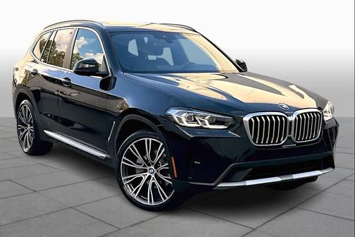 Black Sapphire Metallic 2024 BMW X3 xDrive30i