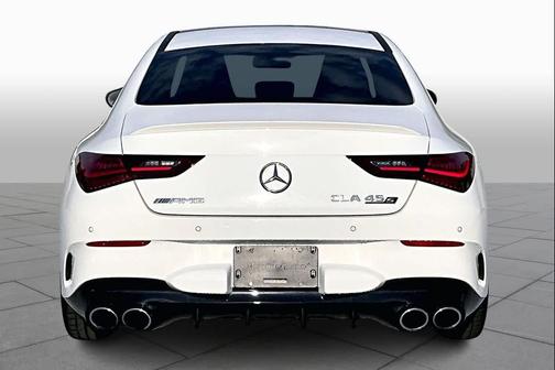 Polar White 2025 Mercedes-Benz AMG CLA 45 AMG CLA 45 4MATIC