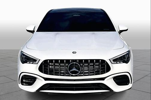 Polar White 2025 Mercedes-Benz AMG CLA 45 AMG CLA 45 4MATIC