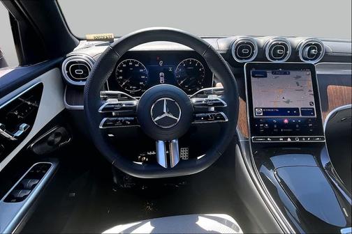 Obsidian Black Metallic 2026 Mercedes-Benz GLC 300 4MATIC Coupe