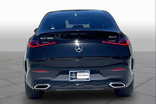 Obsidian Black Metallic 2026 Mercedes-Benz GLC 300 4MATIC Coupe