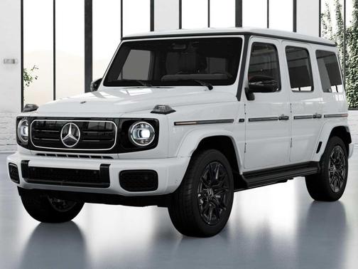 Polar White 2026 Mercedes-Benz G-Class G 580e