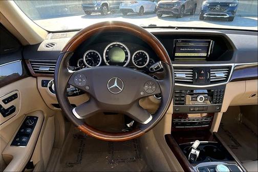 Arctic White 2011 Mercedes-Benz E-Class E 350 Luxury