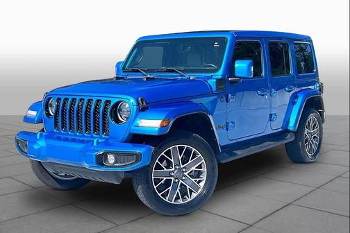 Hydro Blue Pearlcoat 2023 Jeep Wrangler 4xe Sahara High Altitude