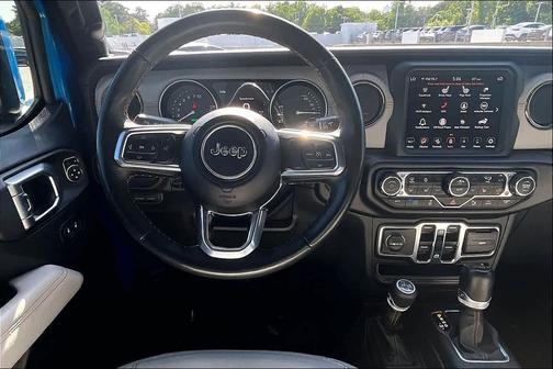 Hydro Blue Pearlcoat 2023 Jeep Wrangler 4xe Sahara High Altitude