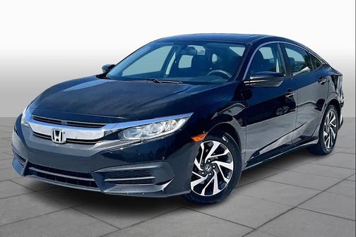 Crystal Black Pearl 2017 Honda Civic EX