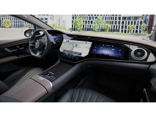 Nautical Blue Metallic 2026 Mercedes-Benz EQS 450 4MATIC
