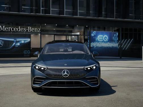 Nautical Blue Metallic 2026 Mercedes-Benz EQS 450 4MATIC