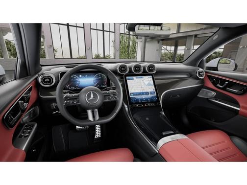 Polar White 2026 Mercedes-Benz GLC 300 4MATIC Coupe