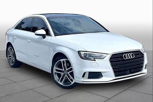 Glacier White Metallic 2019 Audi A3 Premium
