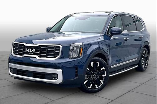 Midnight Lake Blue 2025 Kia Telluride SX