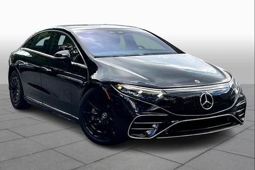 Obsidian Black Metallic 2022 Mercedes-Benz EQS 450+ 4MATIC
